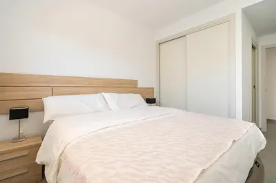 Cama o camas de una habitación en Verde