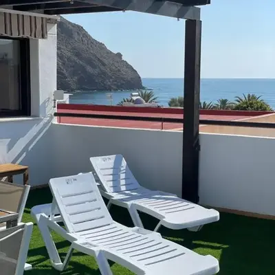 Ático Cabo de Gata con Terraza y vistas al mar