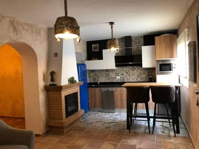 Una cocina o zona de cocina en El Cortijillo