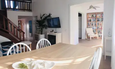 Zona de estar de PRECIOSA CASITA JUNTO AL MAR