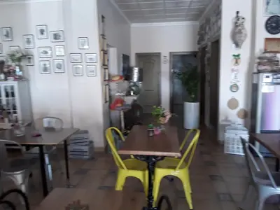 Una cocina o zona de cocina en pension hernandez