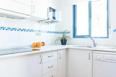 Una cocina o zona de cocina en Villa Congrio