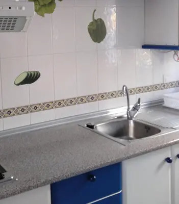 Una cocina o zona de cocina en Balcon de San Jose