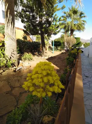 Jardín al aire libre en Balcon de San Jose