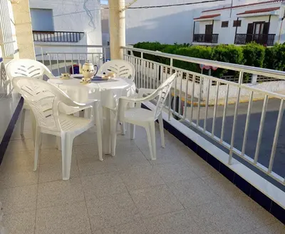 Un balcón o terraza de Apartamentos Bajel