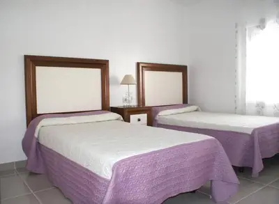 Cama o camas de una habitación en Apartamentos Bajel