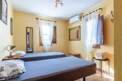Cama o camas de una habitación en Riviera - Pueblo Italia