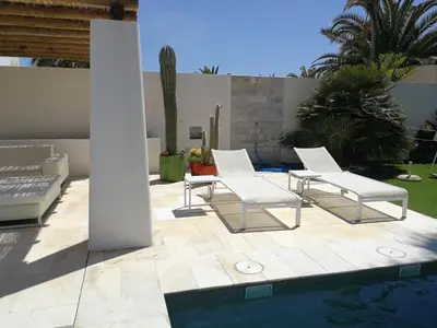 Zona de estar de Casa David