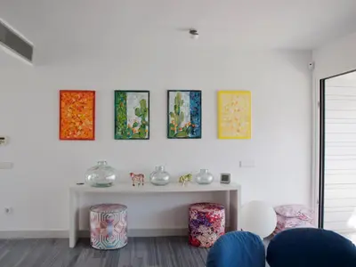 Zona de estar de Casa David