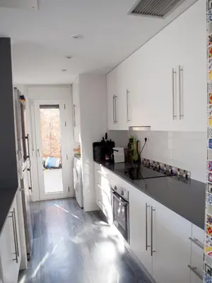 Una cocina o zona de cocina en Casa David
