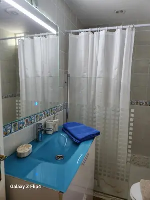 Un baño de Villa Fresquita Cabo de Gata Almeria - 1ª línea playa y de Parque Natural - pl semisotano