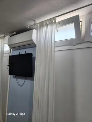 Una televisión o centro de entretenimiento en Villa Fresquita Cabo de Gata Almeria - 1ª línea playa y de Parque Natural - pl semisotano