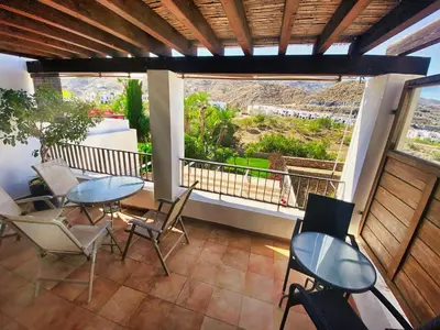Un balcón o terraza de Casa Indalo - Resort Macenas Mojacar