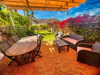 Jardín al aire libre en Casa Indalo - Resort Macenas Mojacar
