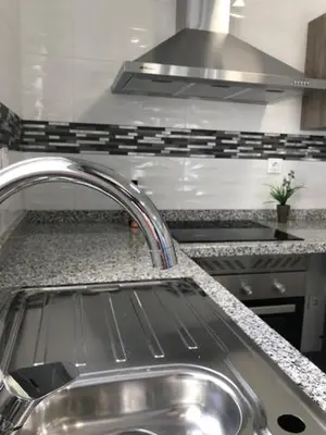 Una cocina o zona de cocina en RG apartamentos