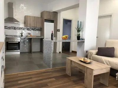Una cocina o zona de cocina en RG apartamentos