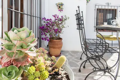 Un balcón o terraza de VILLA AURORA NÍJAR Parque Natural Cabo Gata