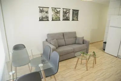 Zona de estar de Be Free Carboneras