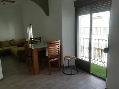 Zona de estar de Casa Rural en Escullar - La Real