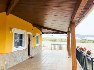 Un balcón o terraza de Casa Rural Aguilas (Murcia), Venta San Felipe