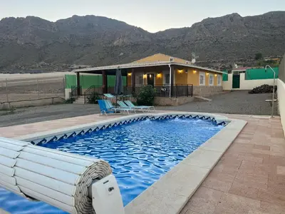 Piscina en o cerca de Casa Rural Aguilas (Murcia), Venta San Felipe
