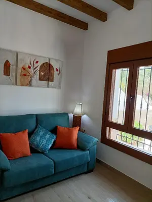Zona de estar de Casa Redondo