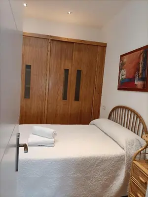 Cama o camas de una habitación en Casa Redondo