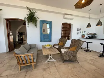 Zona de estar de Mdina Casa Rural