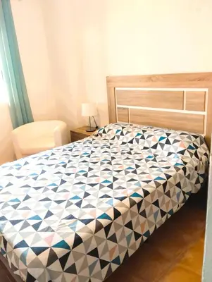 Cama o camas de una habitación en Marina Vistamar