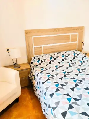 Cama o camas de una habitación en Marina Vistamar