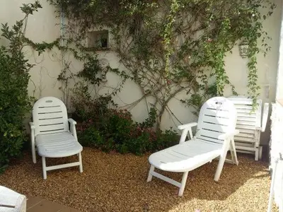 Jardín al aire libre en Bahía de Vera Apartamento Hibiscus