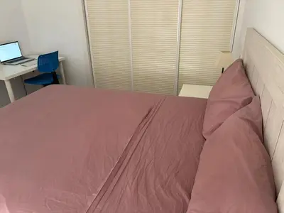 Cama o camas de una habitación en Apartamento de lujo, para relajarse en Mojácar