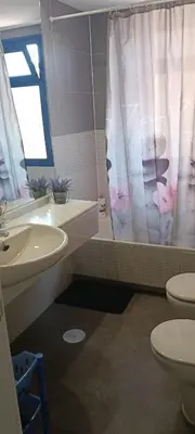 Un baño de Apartamento de lujo, para relajarse en Mojácar
