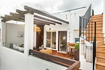 Un balcón o terraza de Precioso Ático con vistas al mar