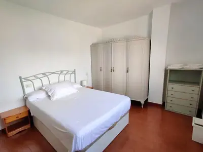 Cama o camas de una habitación en Piso Grande cerca Playa con 5 Aires Acondicionados