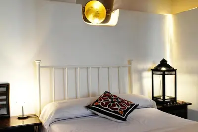 Cama o camas de una habitación en El Aljibe Suite Rural