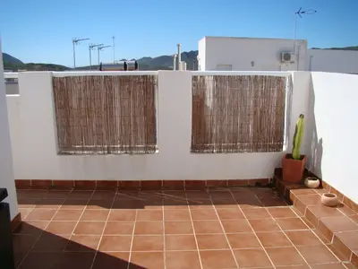 Un balcón o terraza de Nuestra casita en CABO DE GATA