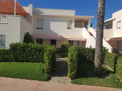 Jardín al aire libre en Bahía de Vera Apartamento Aquaria