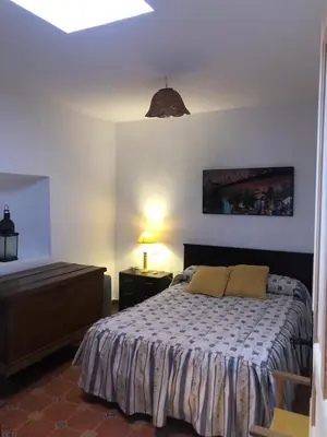 Cama o camas de una habitación en Cortijo Jayon