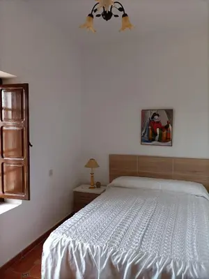 Cama o camas de una habitación en Cortijo Jayon