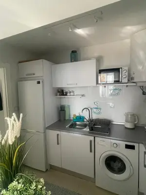 Una cocina o zona de cocina en Feliz Casa El Pinar Garrucha