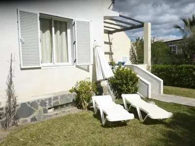Jardín al aire libre en Vera Natura Apartamento Maria
