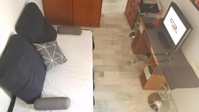 Una televisión o centro de entretenimiento en Casa Casergyo