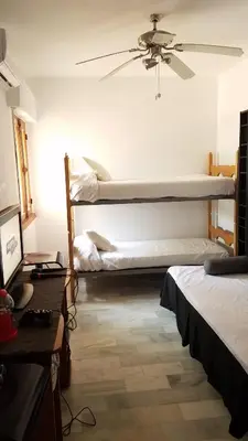 Cama o camas de una habitación en Casa Casergyo