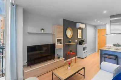Una cocina o zona de cocina en Be Free Ramos