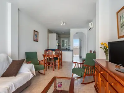 Una televisión o centro de entretenimiento en Apartment Sierra Mar by Interhome