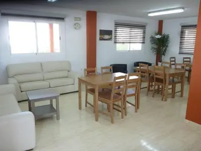 Zona de estar de Bahía de Vera Apartamento Helio