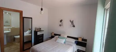 Cama o camas de una habitación en Apto Blanes - WIFI GRATIS
