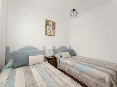 Cama o camas de una habitación en Apto Mediterraneo WIFI GRATIS