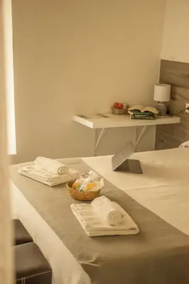Cama o camas de una habitación en 4nudos playa